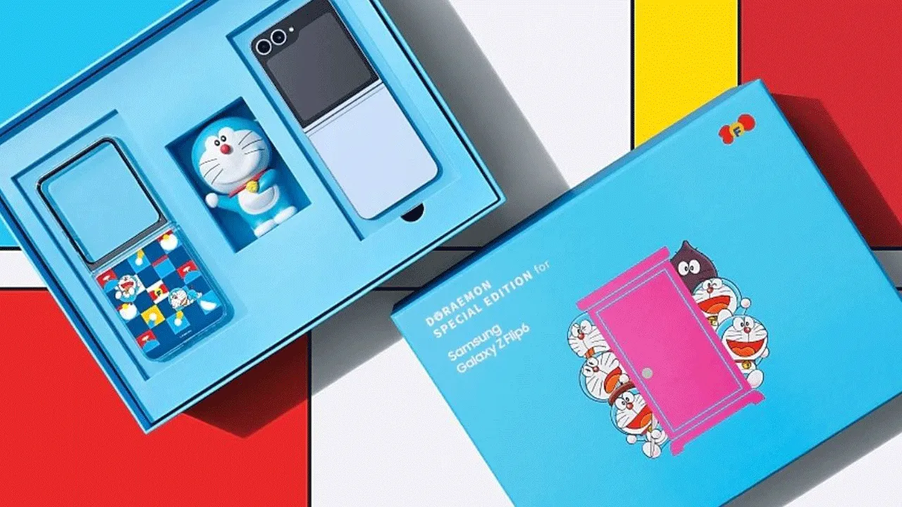 Keren Abis! Samsung Galaxy Z Flip 6 Edisi Doraemon Terbatas Cuma Ada di Hong Kong
